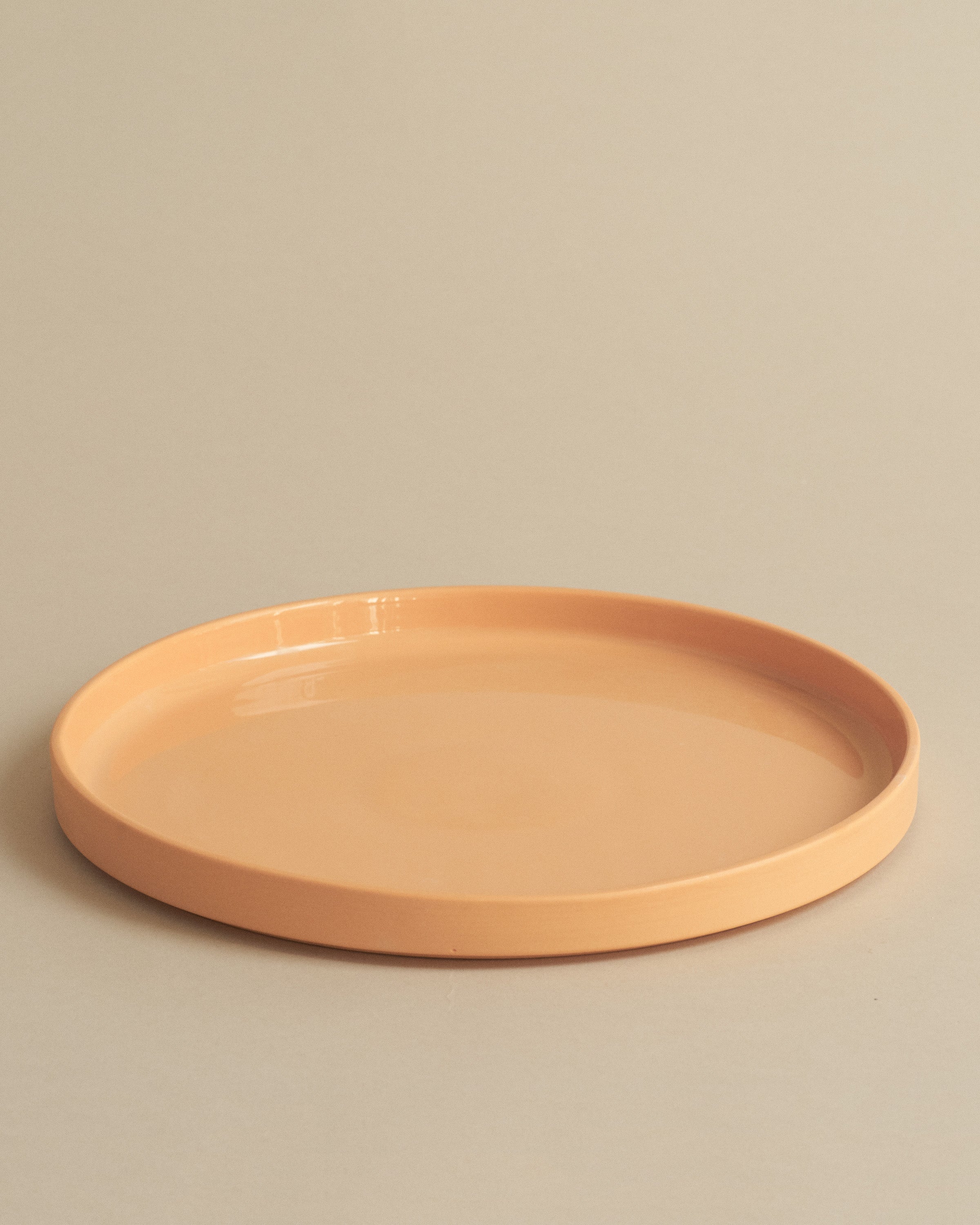 Stack Plate Large - Cantaloupe