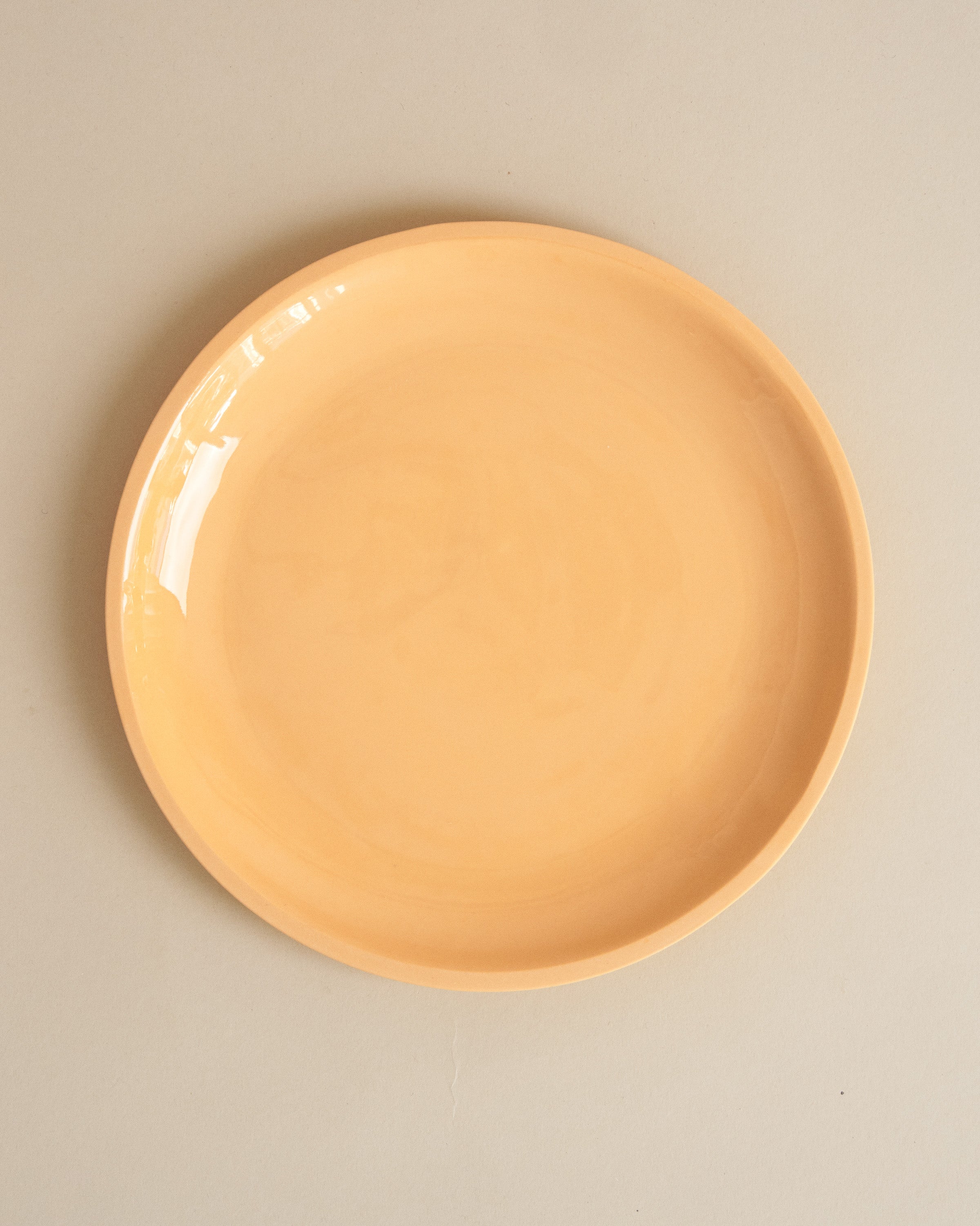Rim Plate Medium - Cantaloupe