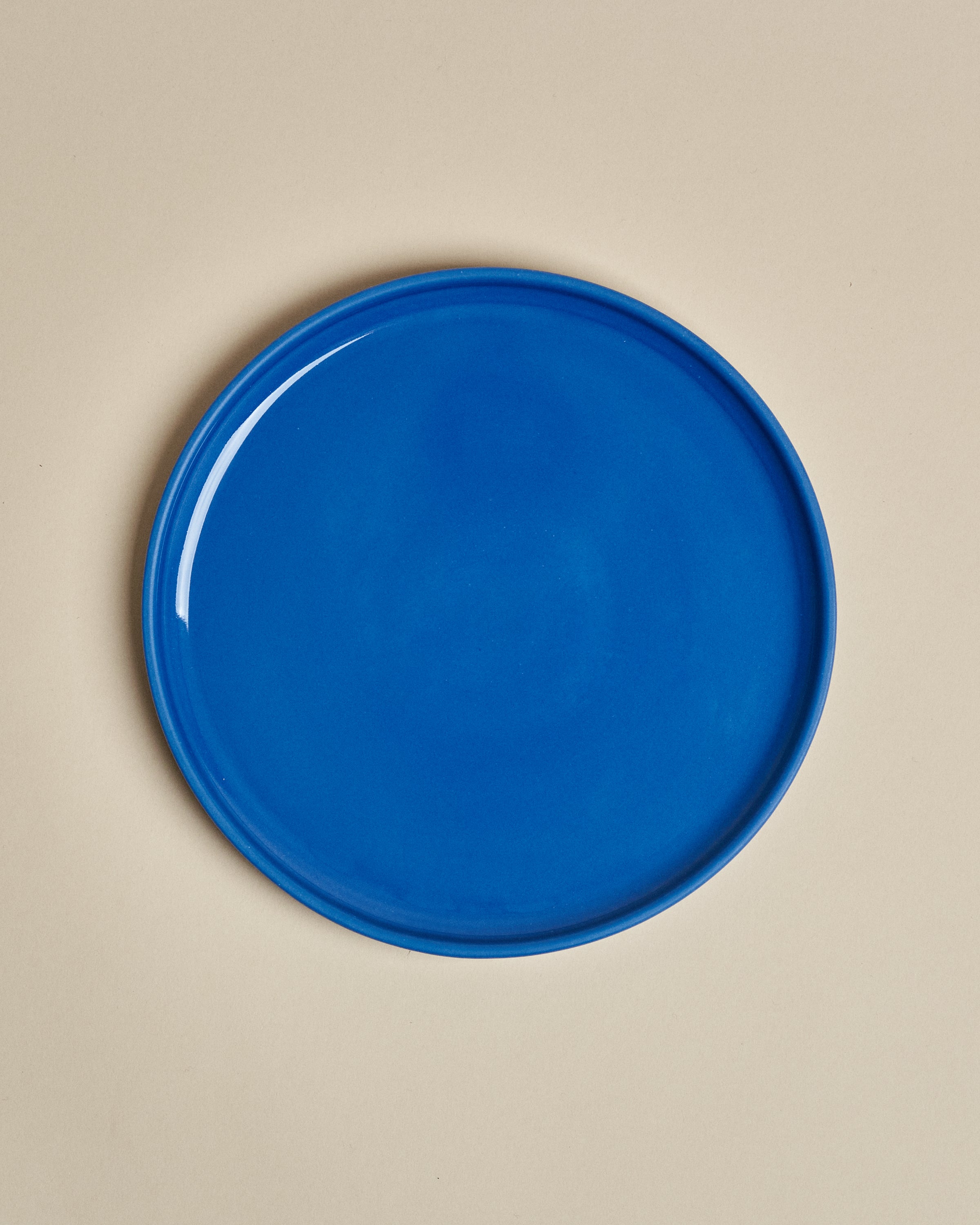 Stack Plate Medium - Cobalt