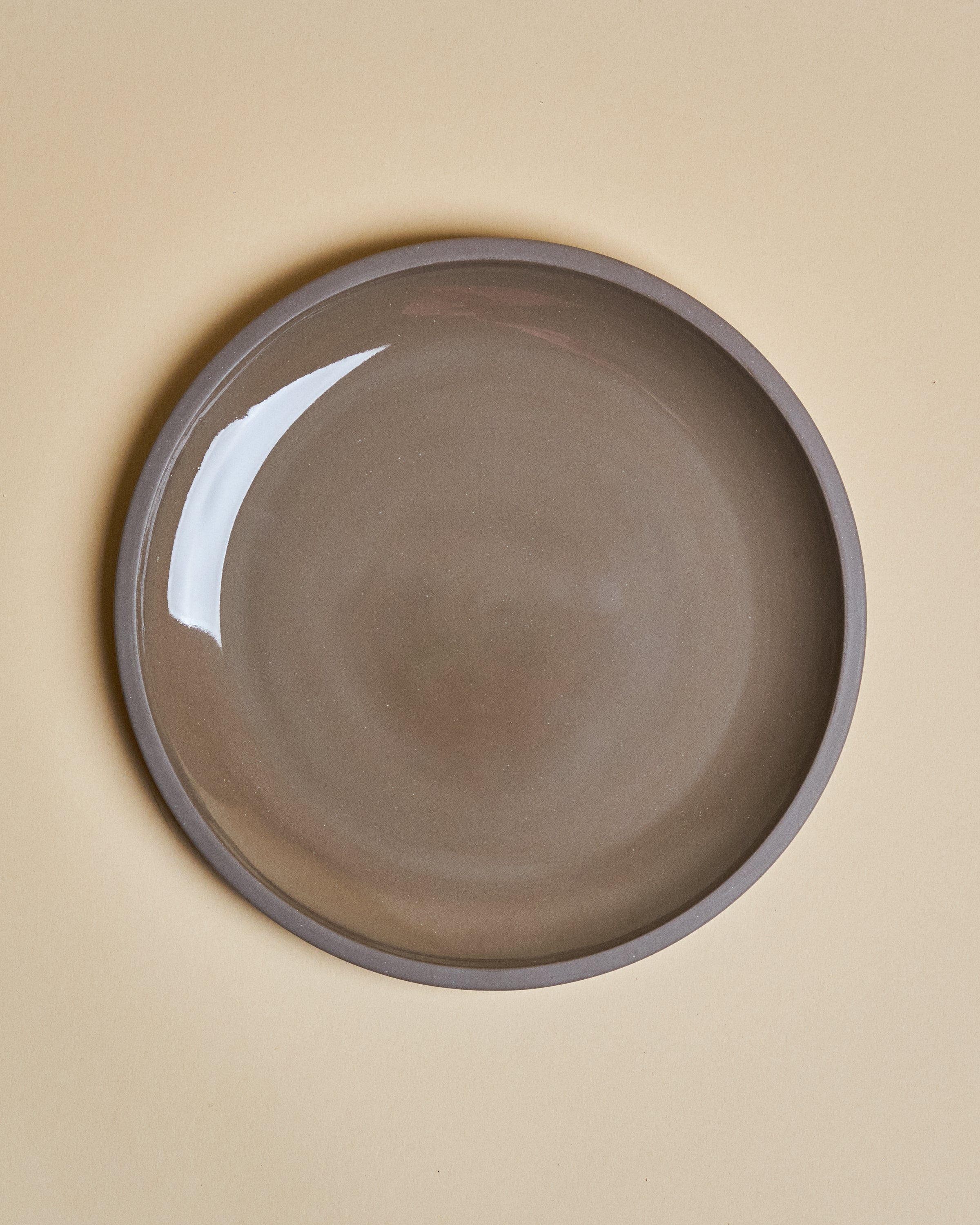 Rim Plate Medium - Cocoa