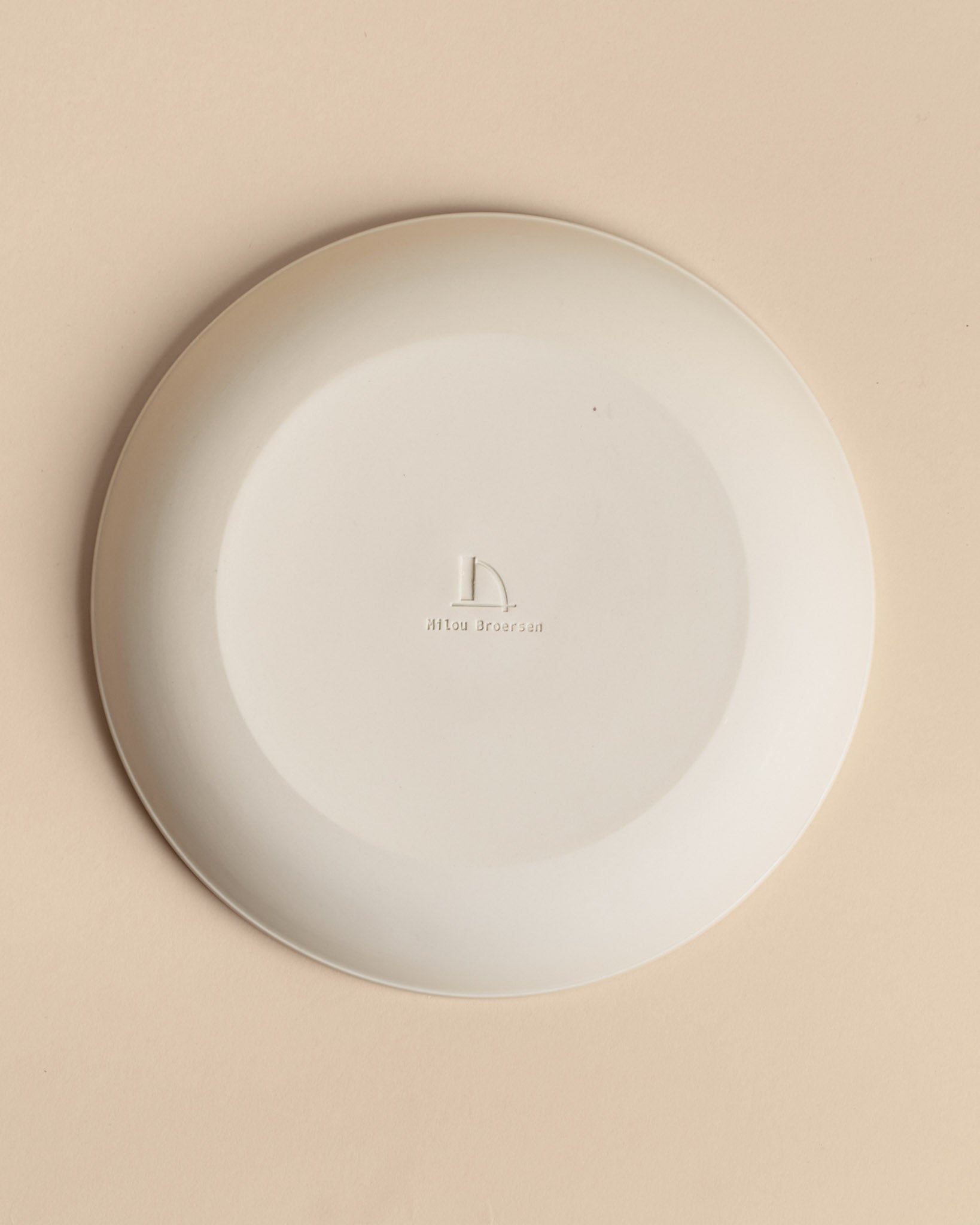 NOBLE plate 235 - coconut