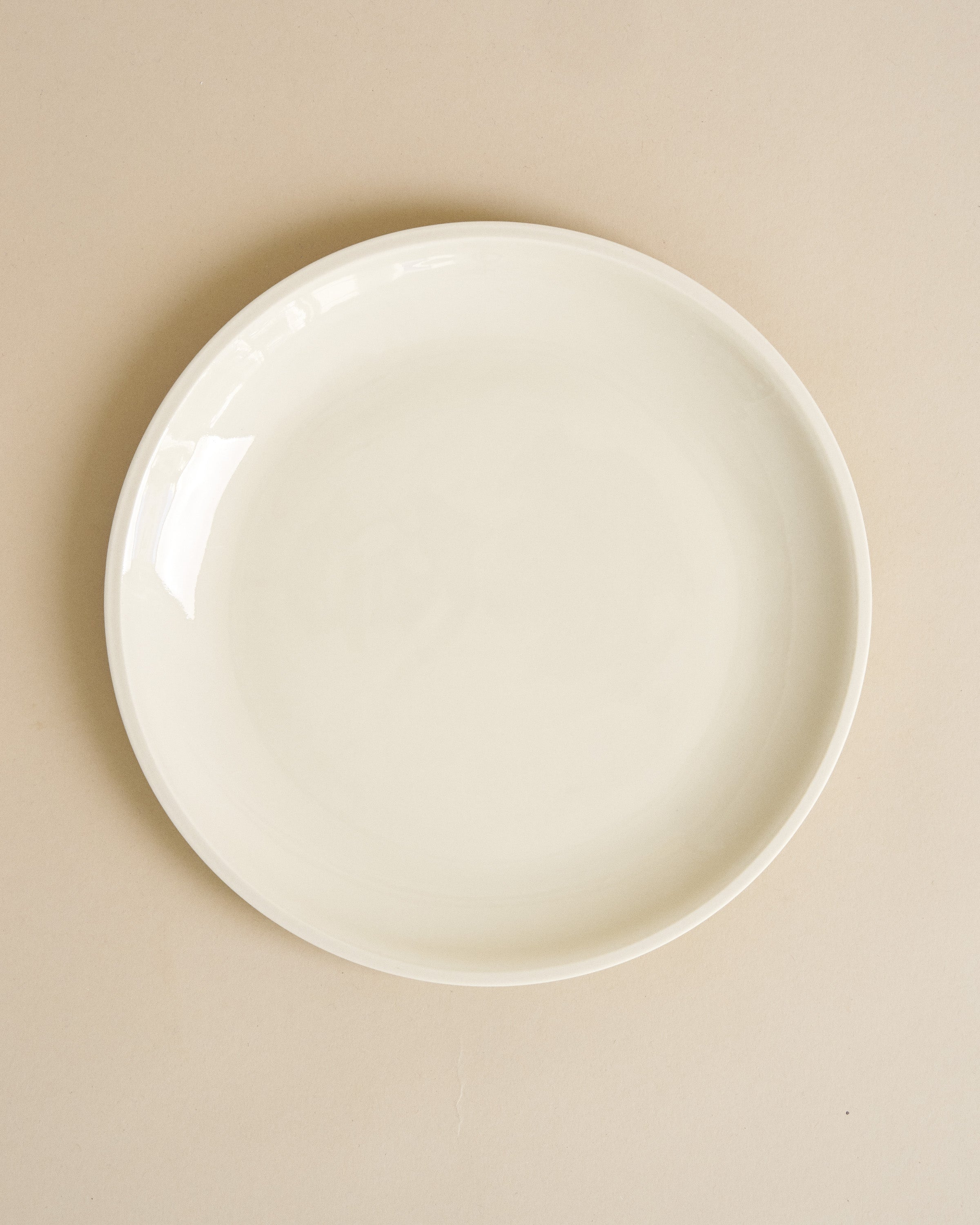Rim Plate Medium - Coconut
