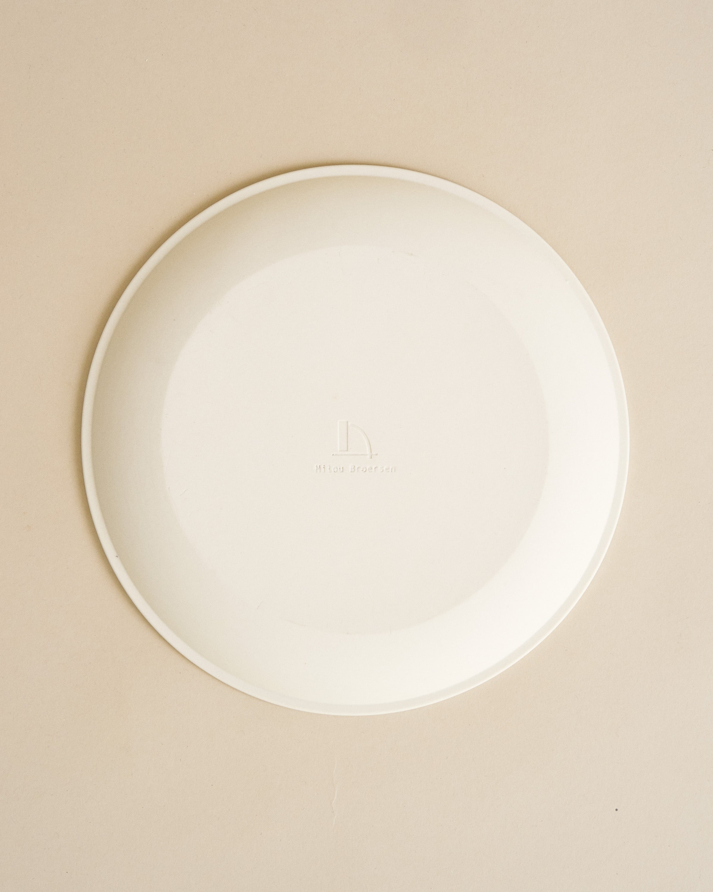 Rim Plate Medium - Coconut